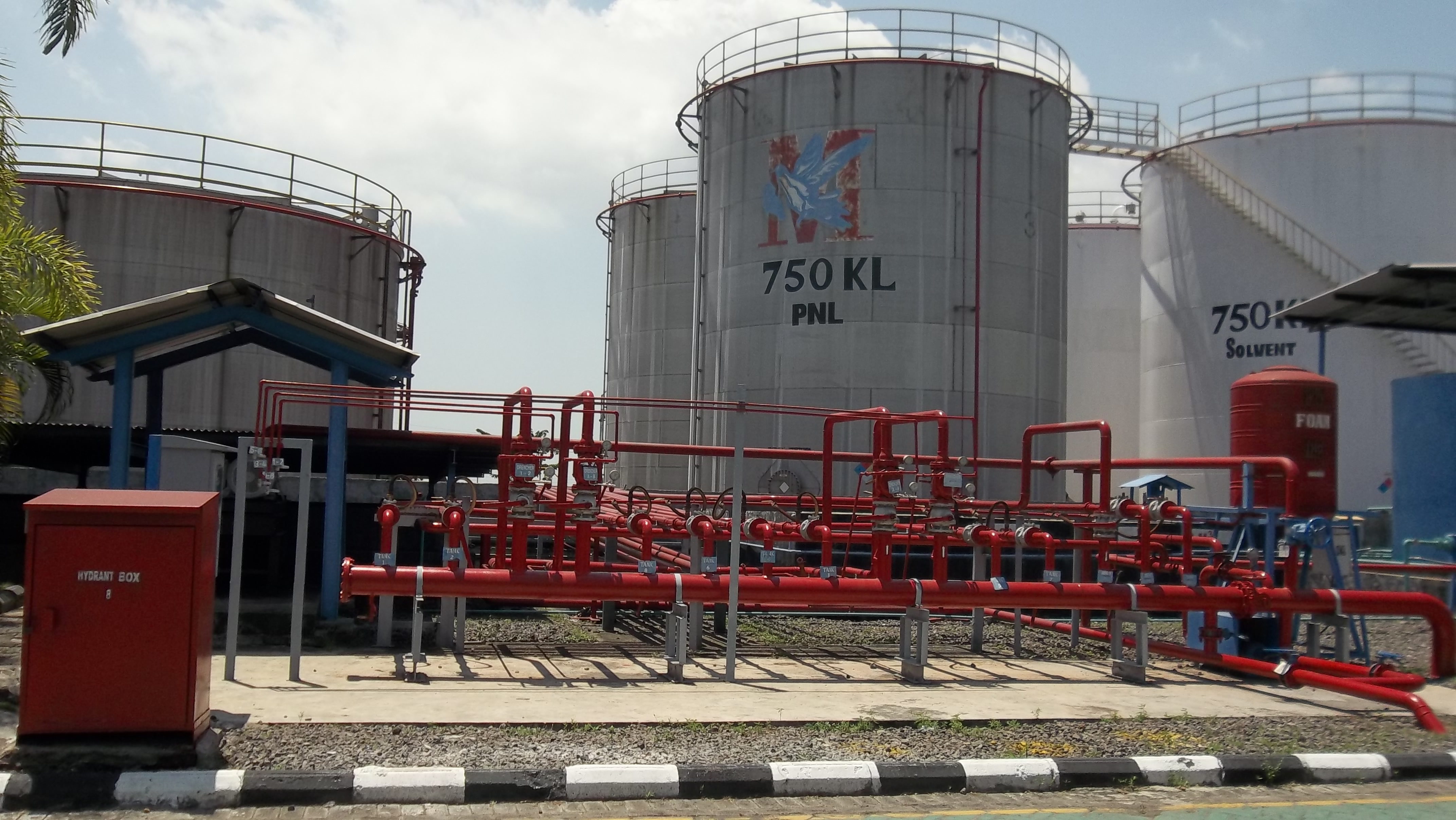 Dovechem Maspion Terminal's Storage Tanks