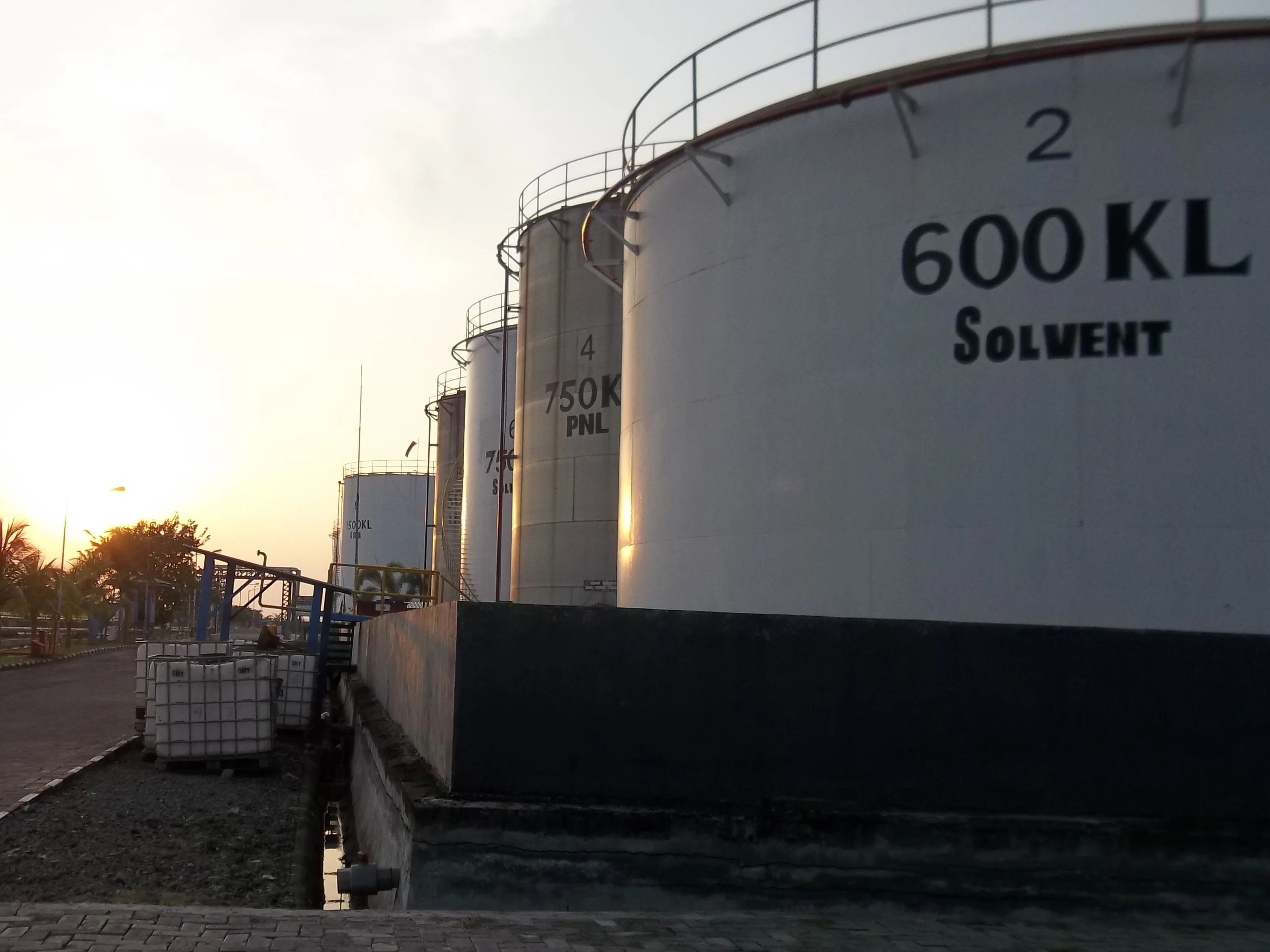 Dovechem Maspion Terminal's Storage Tanks